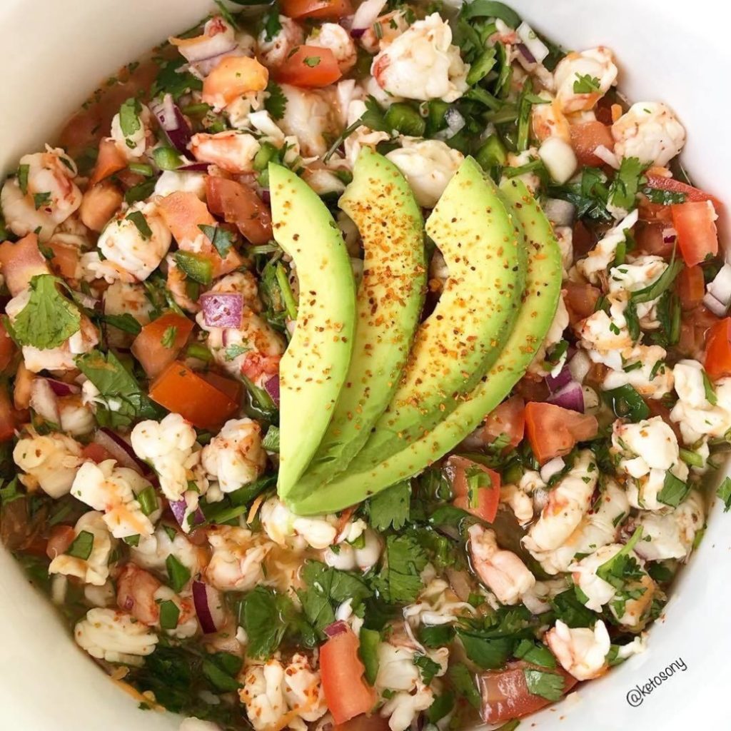 ceviche de camaron mazatlan