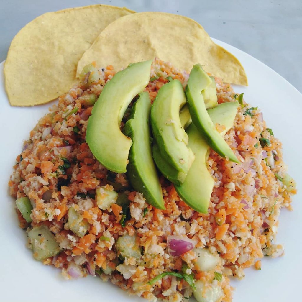 comida de mazatlan ceviche de sierra